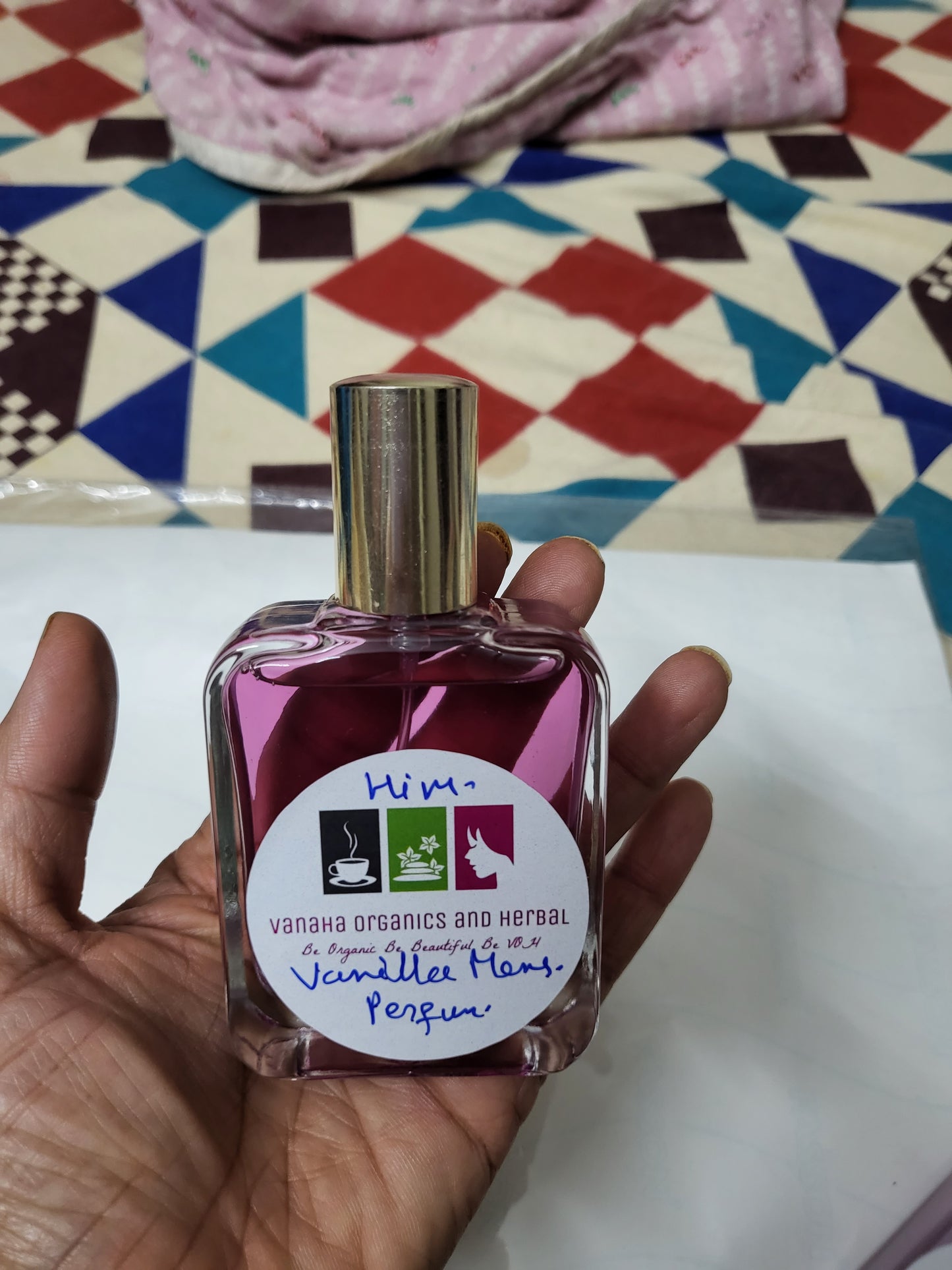 Vanilla mens perfume