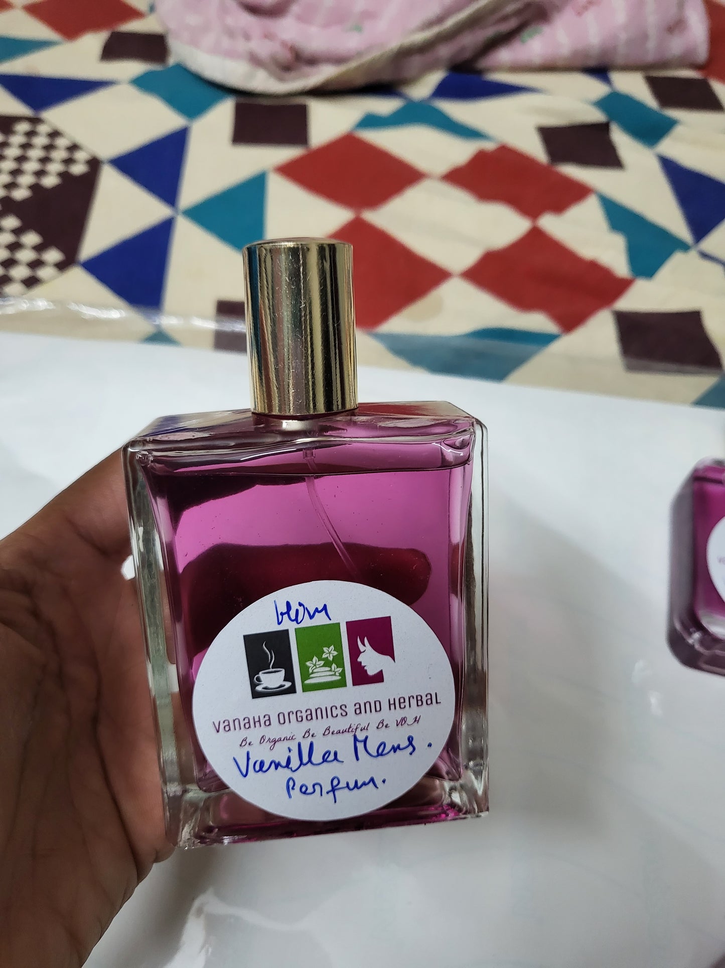Vanilla mens perfume
