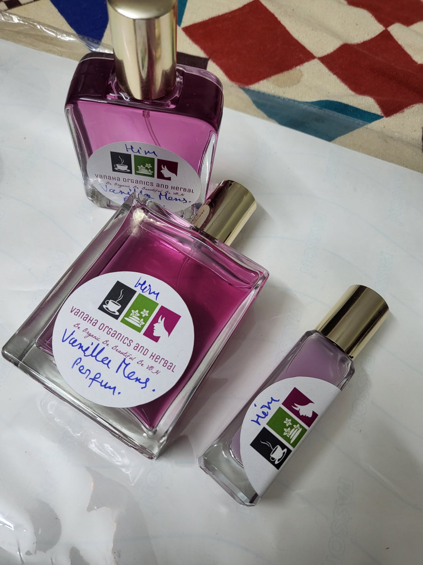 Vanilla mens perfume