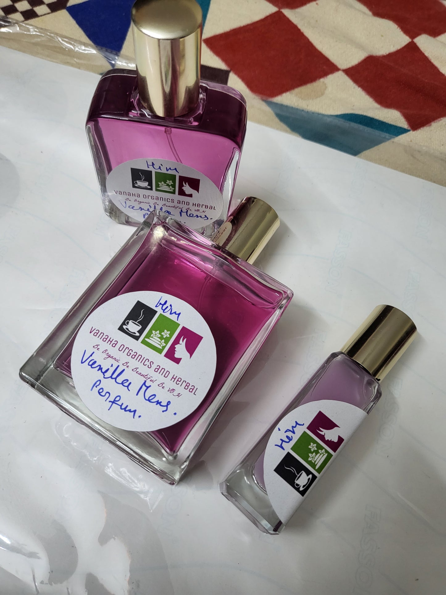 Vanilla mens perfume