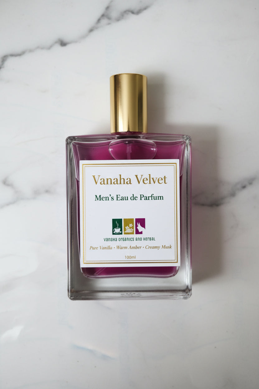 Vanaha Velvet — Men's Eau de Parfum (smooth, luxurious, masculine)
