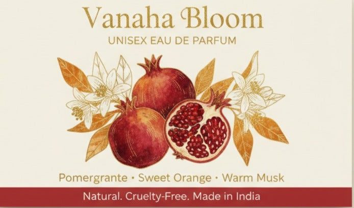 Vanaha Bloom — Unisex Eau de Parfum(earthy + premium)
