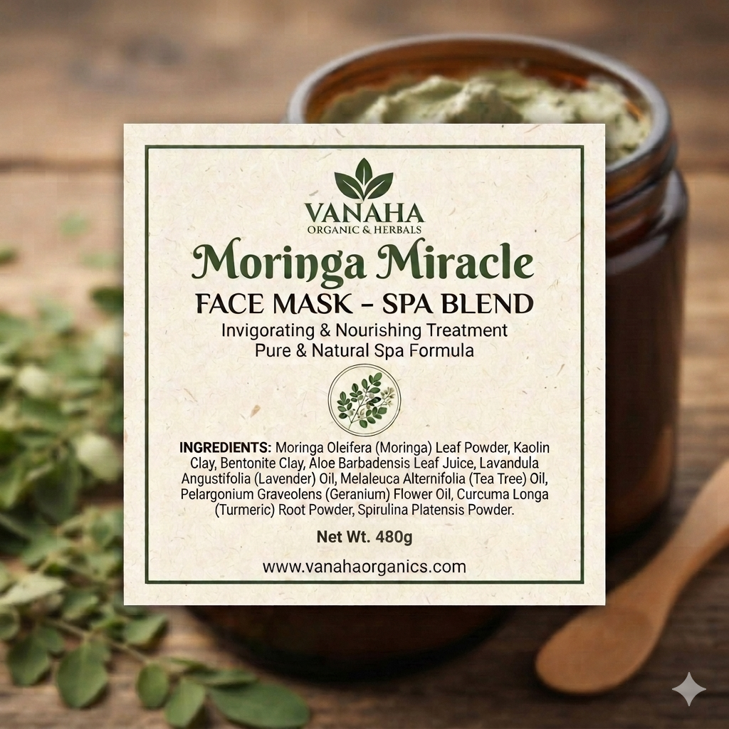 Moringa Miracle Face Mask – Spa Blend