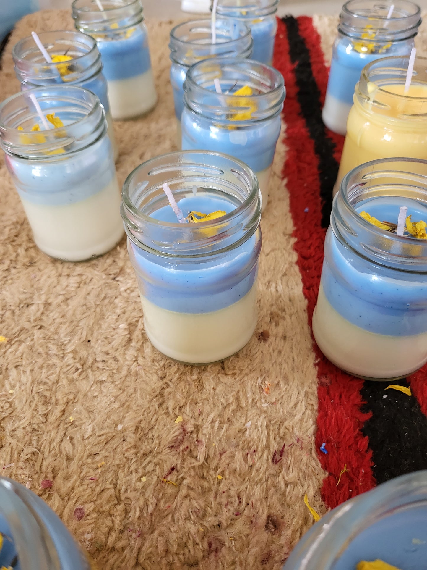 Marigold small jar candles