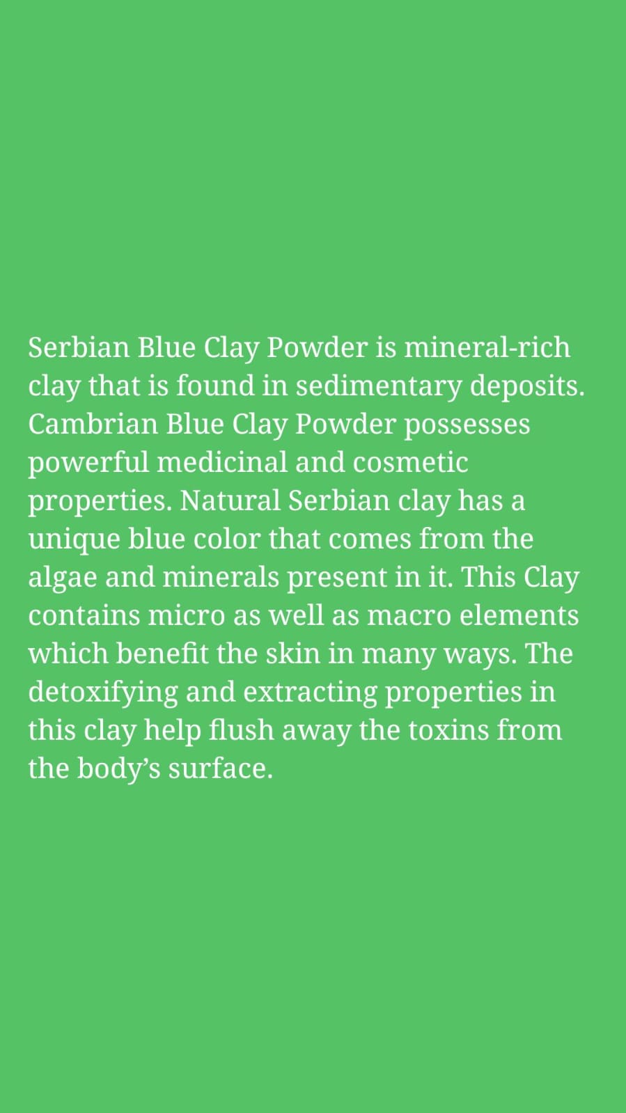Serbian Blue Clay Peppermint Icy Shampoo Bar