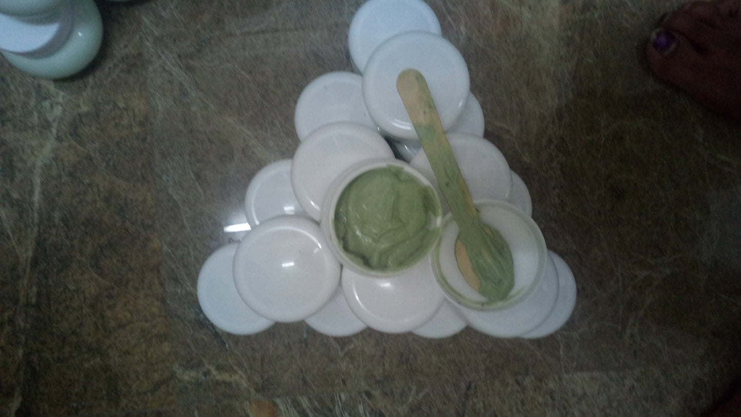 Neem french green clay face mask