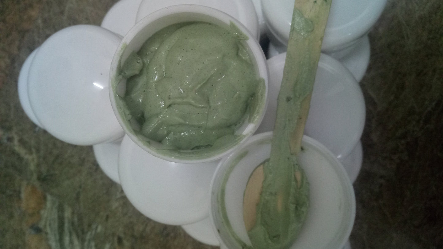 Neem french green clay face mask