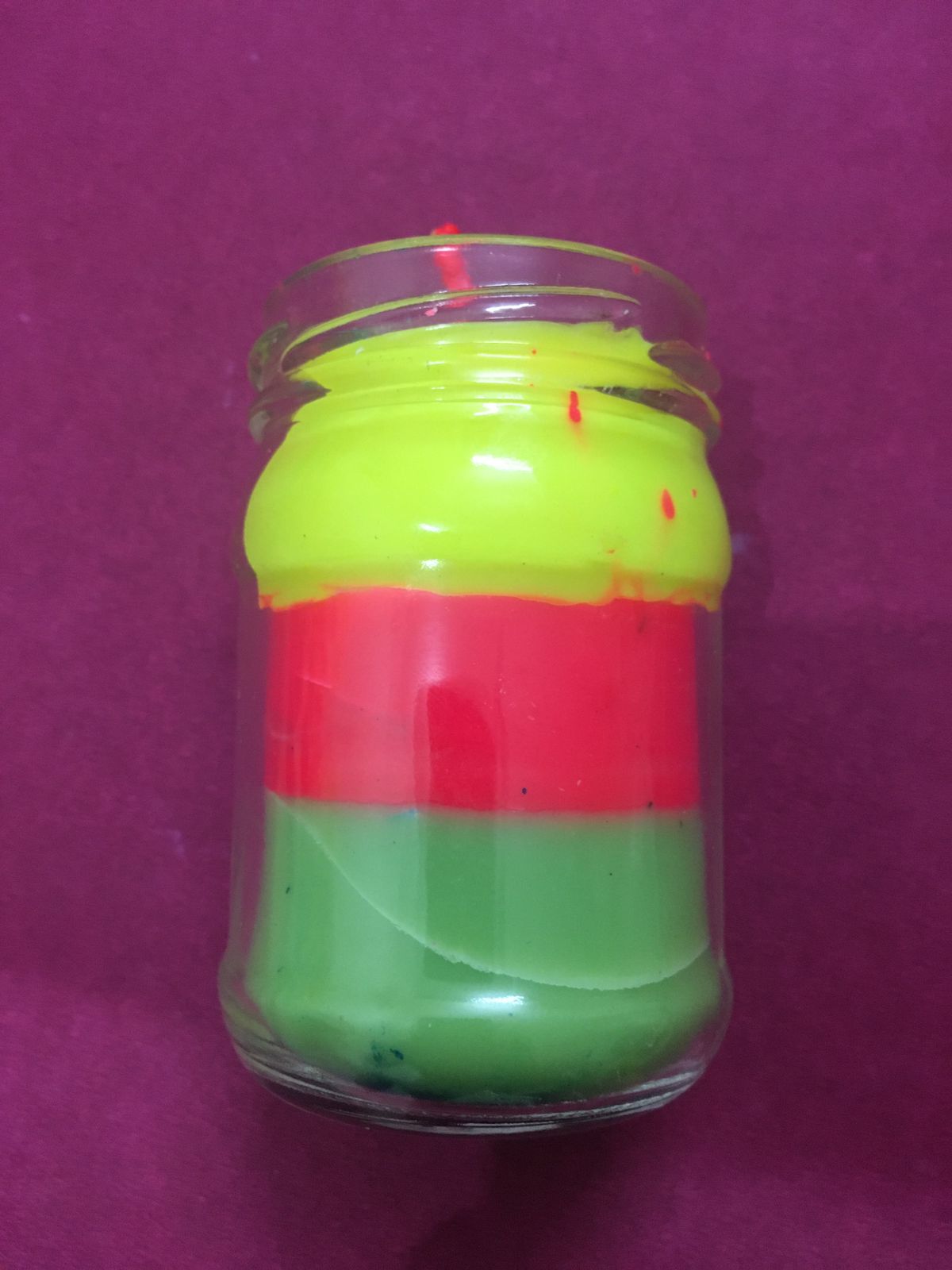 Tiranga Jar Candles