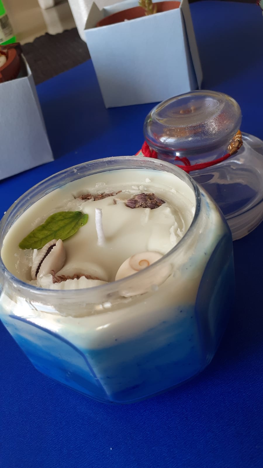 Deep Blue Sea Jar Candle