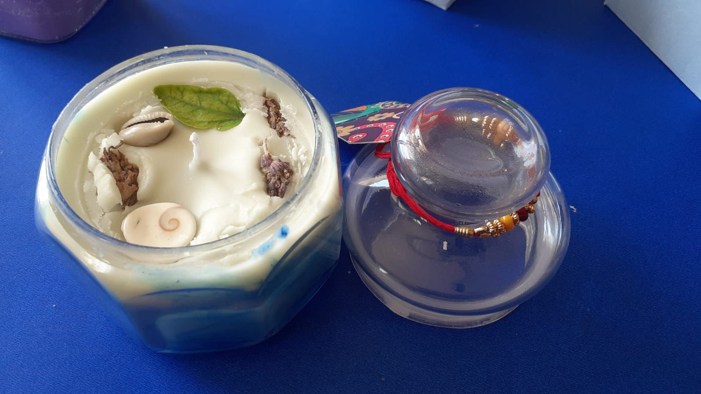 Deep Blue Sea Jar Candle