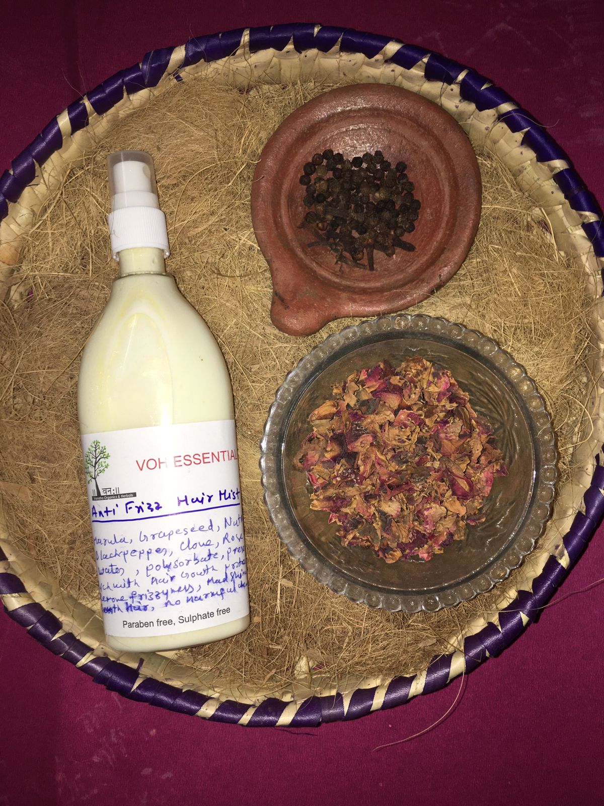 Anti Frizz hair Mist spray