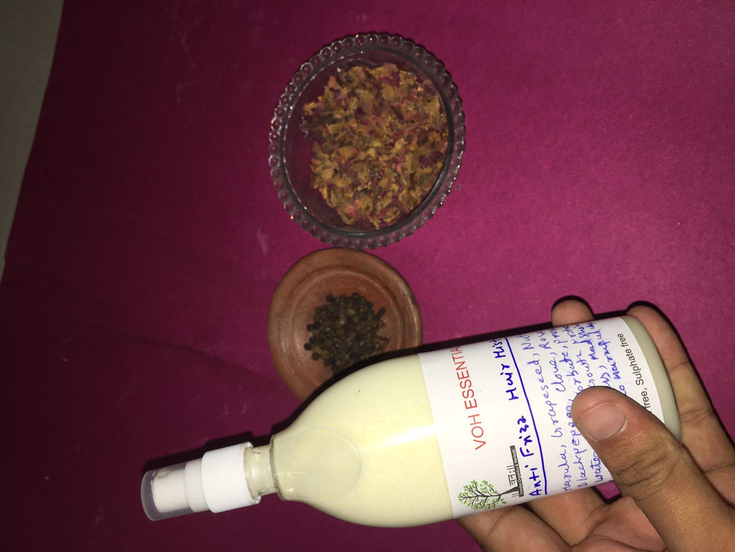 Anti Frizz hair Mist spray
