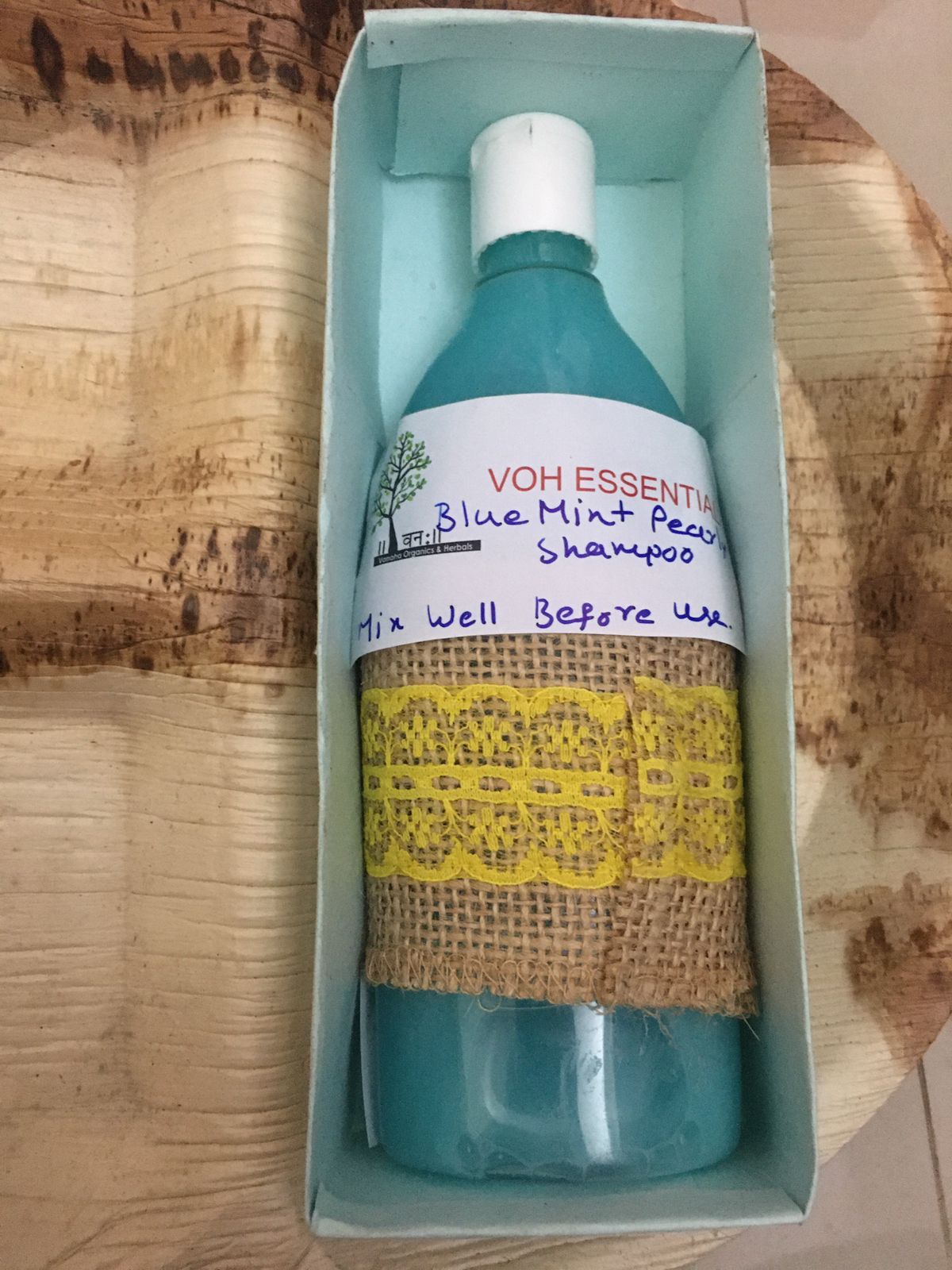 पावक- Blue Mint Pearl shampoo
