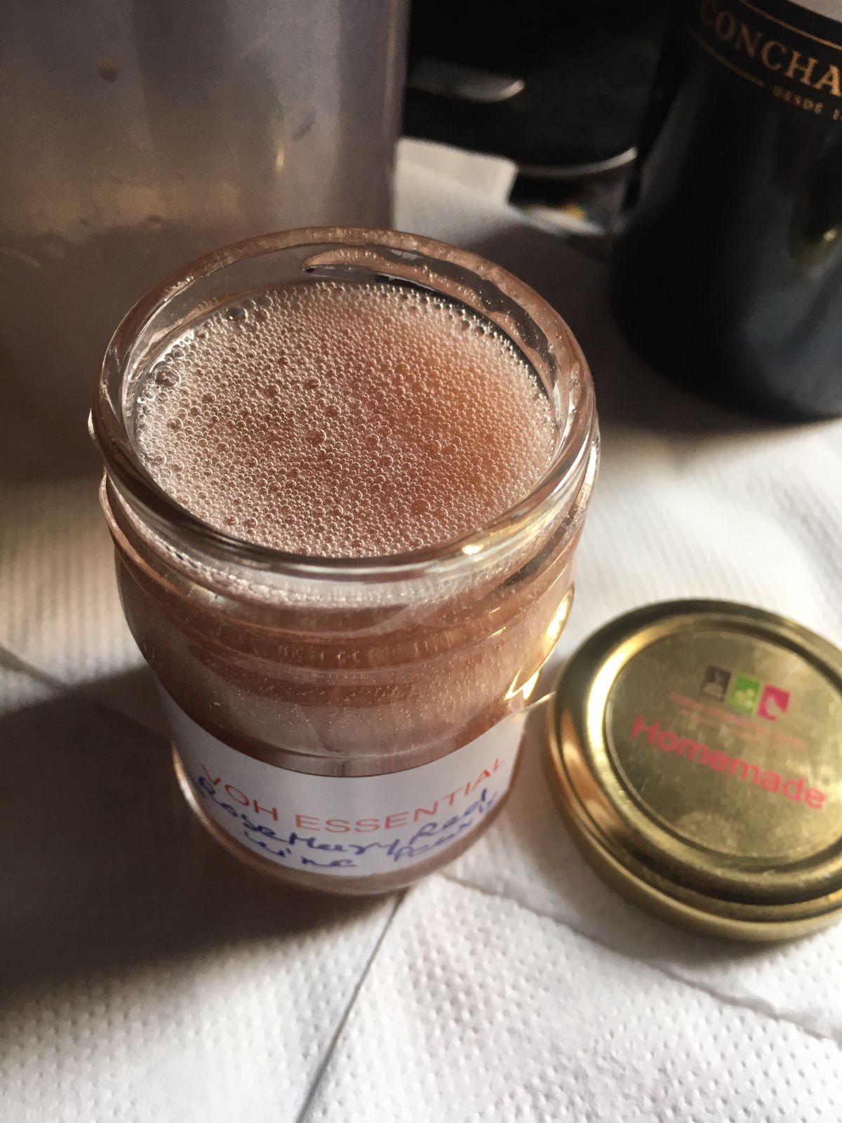Rosemary Red wine shampoo