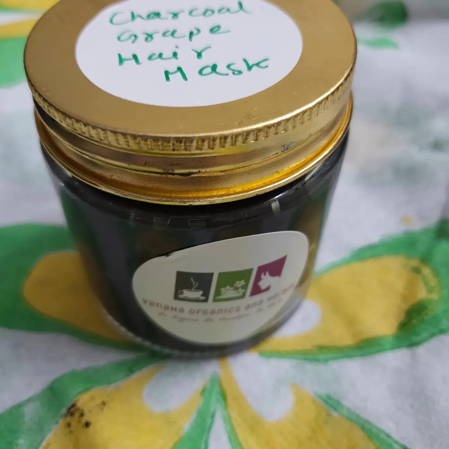 Charcoal Grapefruit Hair spa mask
