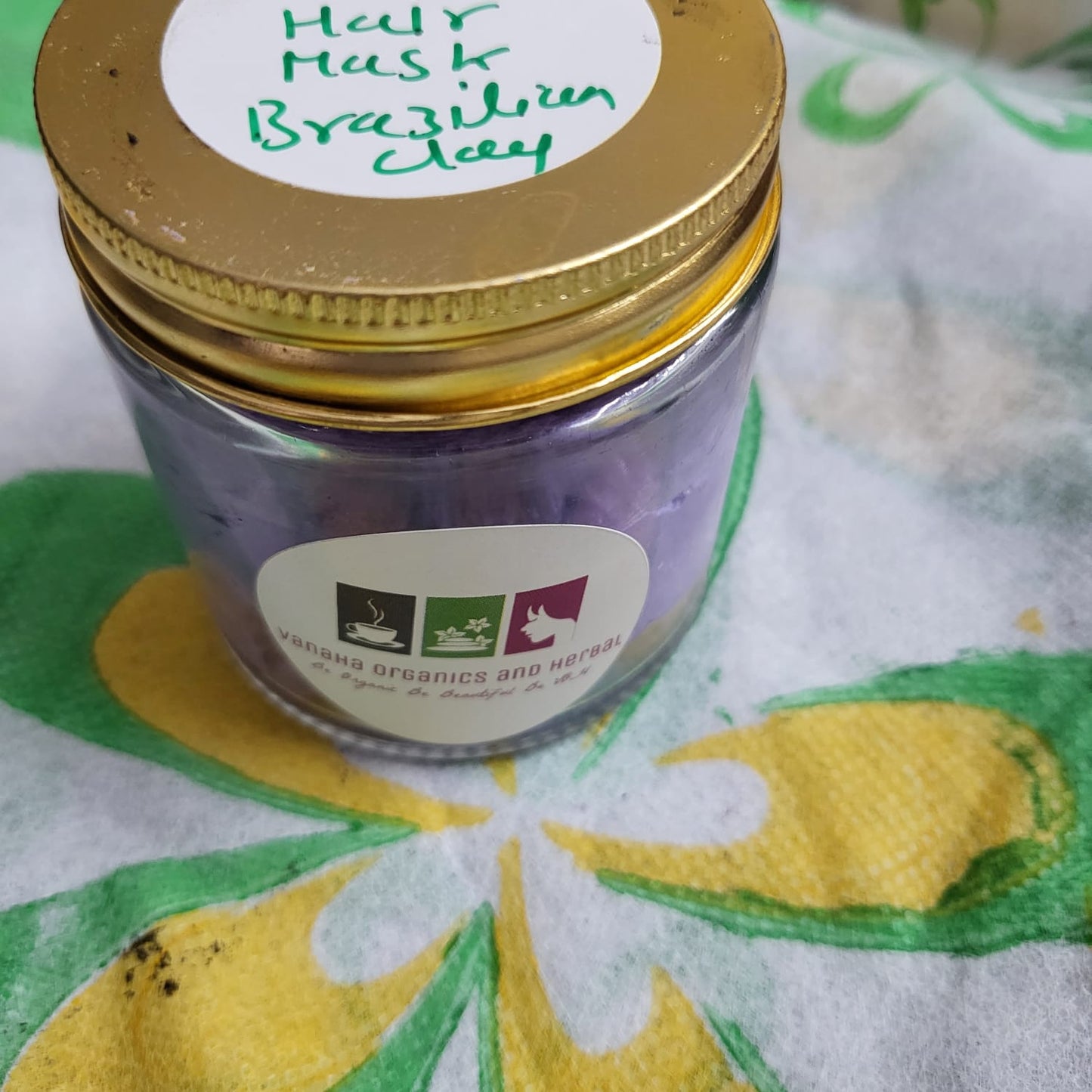 Cananga Purple Brazilian Clay Hair Mask