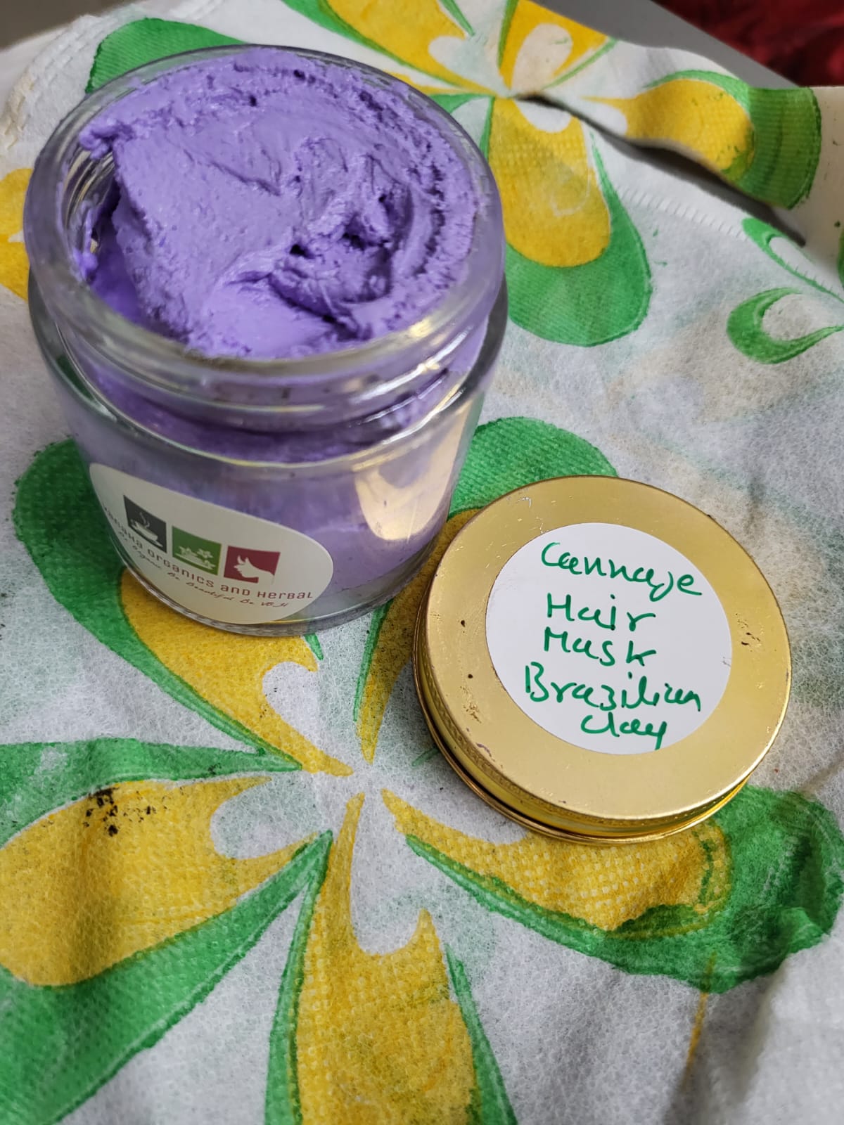 Cananga Purple Brazilian Clay Hair Mask