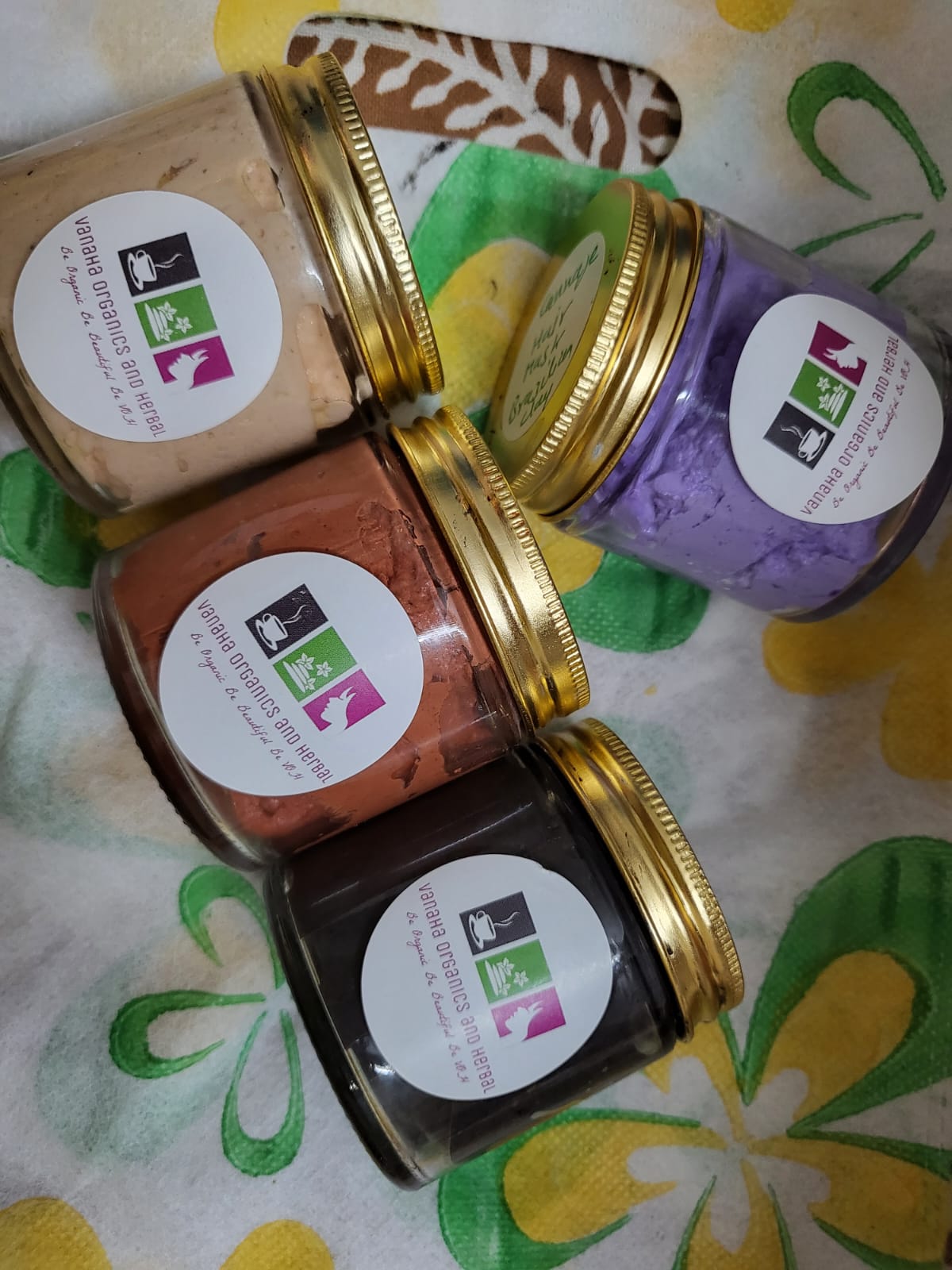 Cananga Purple Brazilian Clay Hair Mask