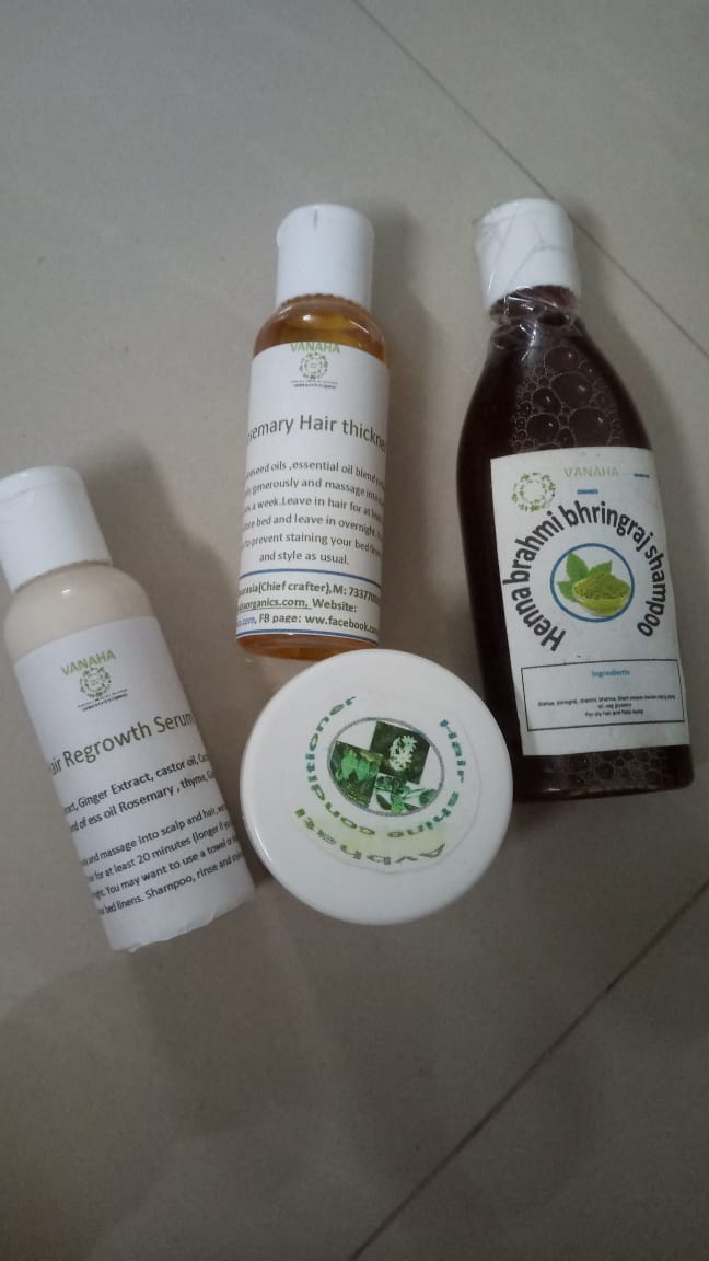 Henna brahmi bhringraj shampoo(SLSfree)