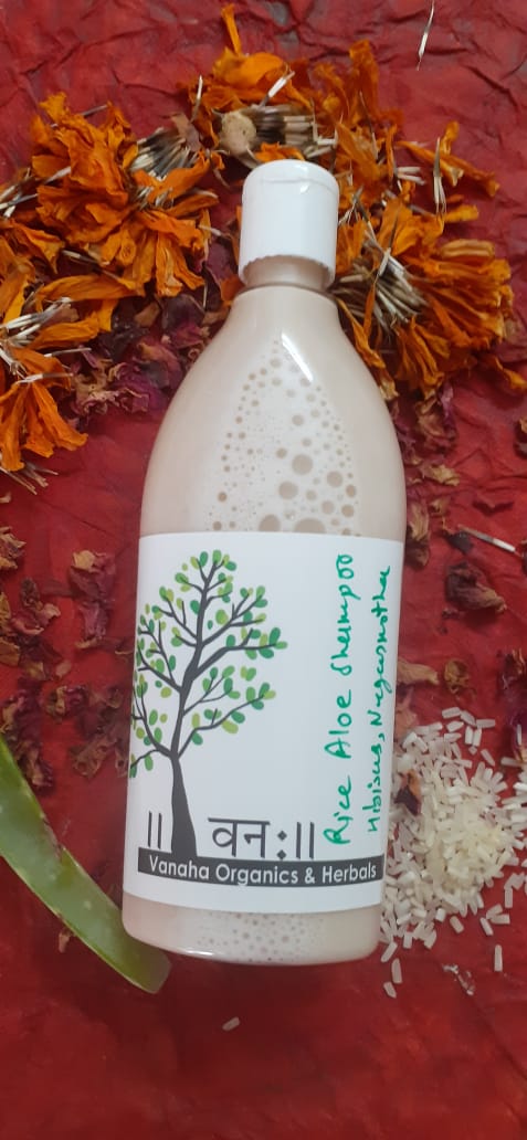 धान्यम्- Fermented Rice water Shampoo