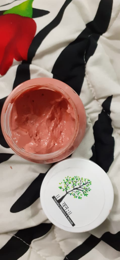 Glow Rice Vanilla face mask