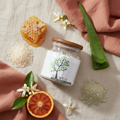 Rice Face Cleanser | Fermented Rice, Honey & Aloe Vera