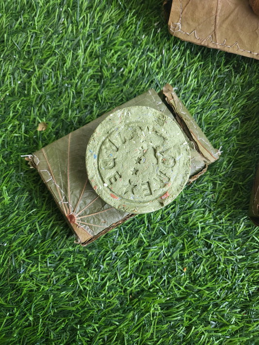 Glacial Marine Green Clay shampoo bar