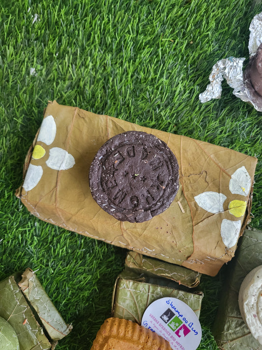 Chocolate shampoo bar