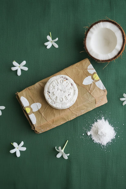 Tuberose kaolin clay shampoo bar