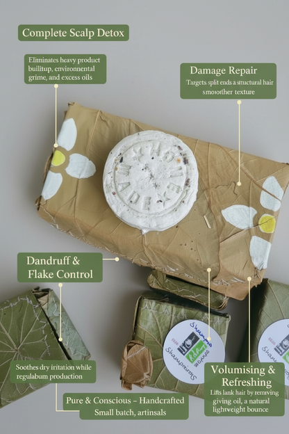 Tuberose kaolin clay shampoo bar