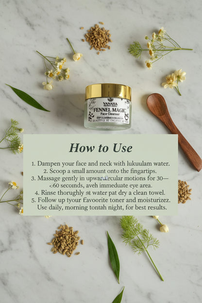 Fennel Magic face cleanser