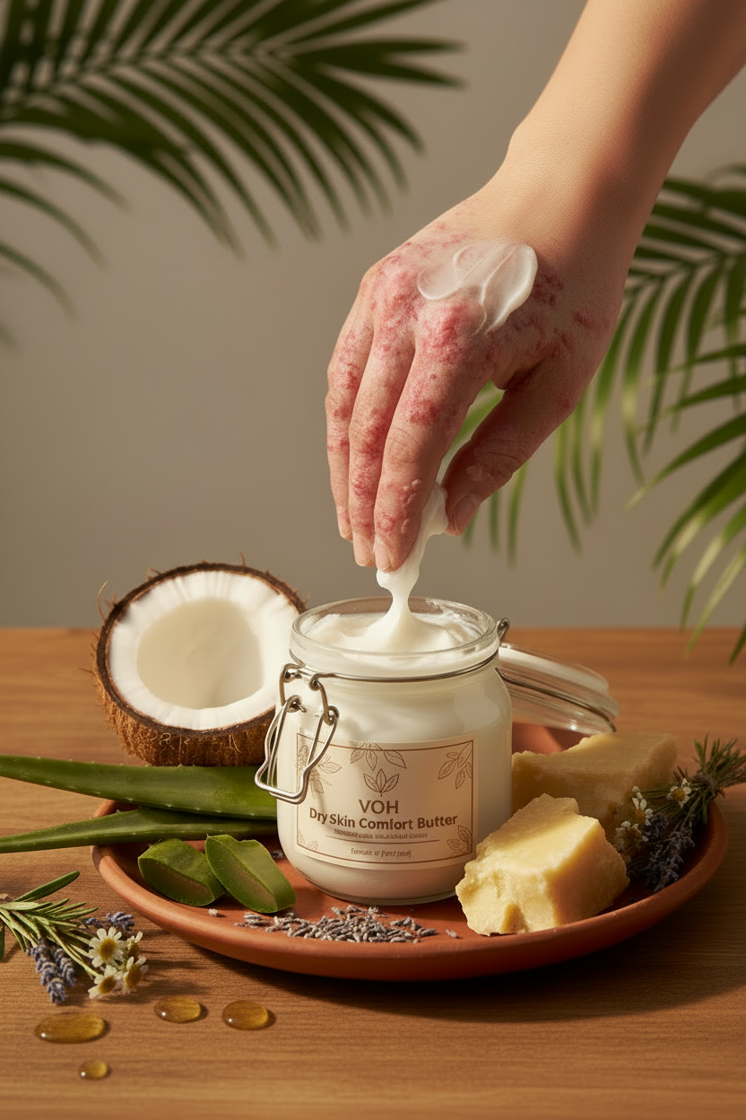 VOH Dry Skin Comfort Butter | Coconut, Aloe & Shea