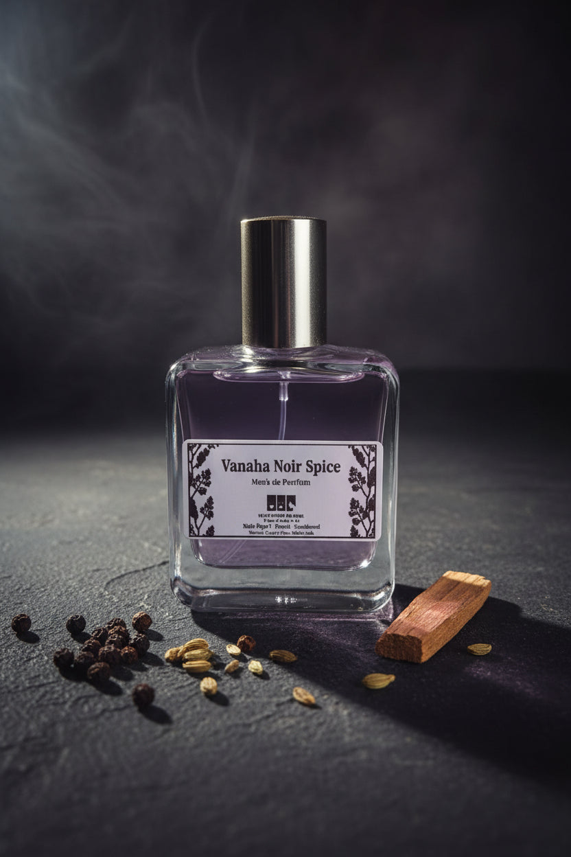 Vanaha Noir Spice — Men's Eau de Parfum (bold, premium, masculine)