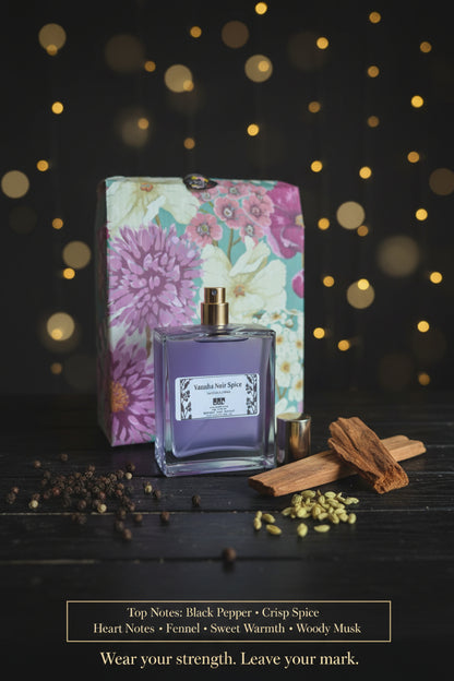 Vanaha Noir Spice — Men's Eau de Parfum (bold, premium, masculine)