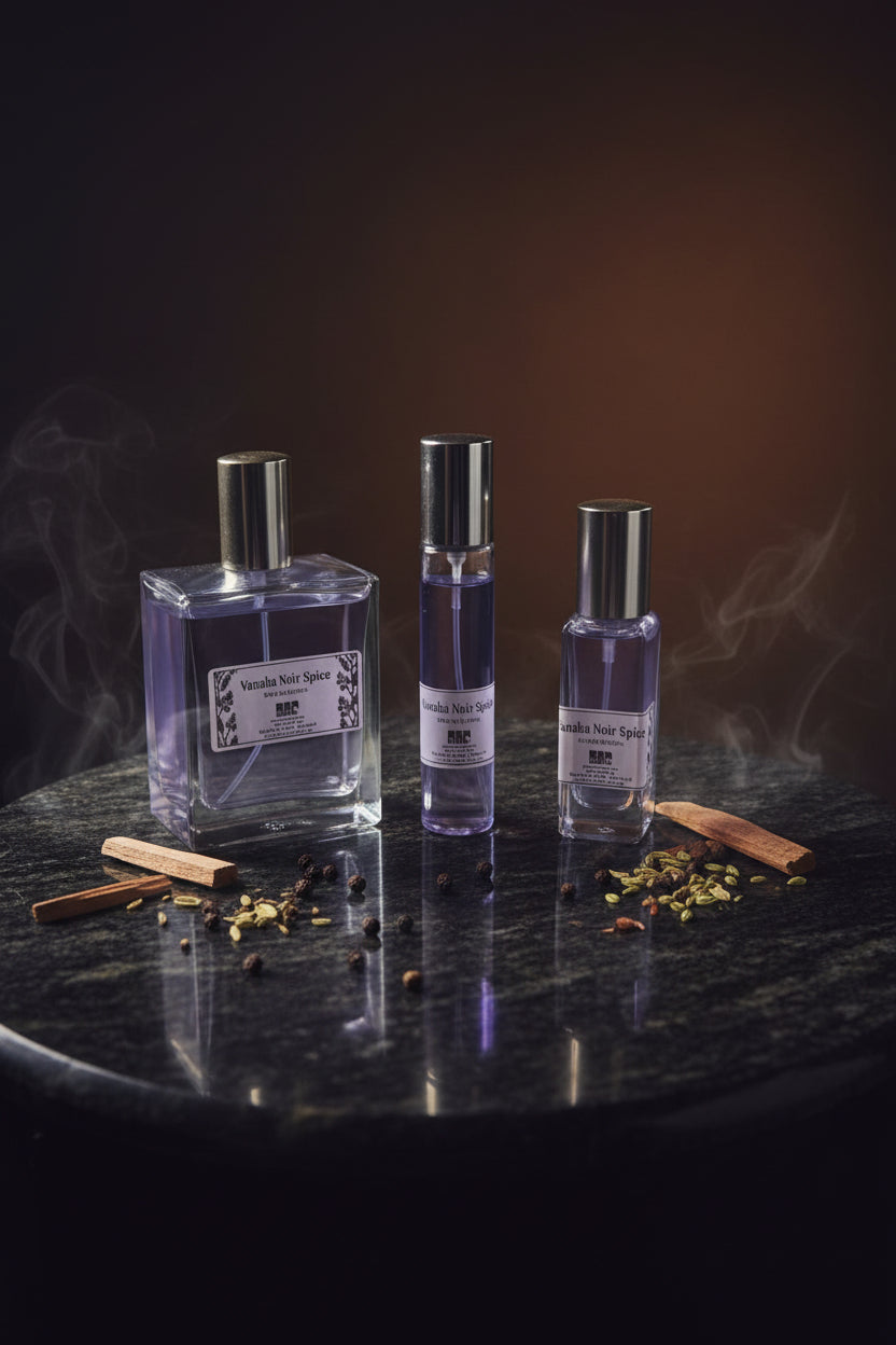 Vanaha Noir Spice — Men's Eau de Parfum (bold, premium, masculine)
