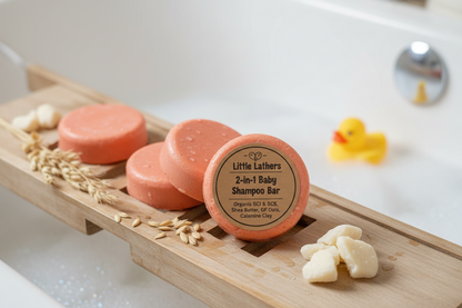 Baby Shampoo Bar | Oatmeal, Shea Butter & Calamine Clay