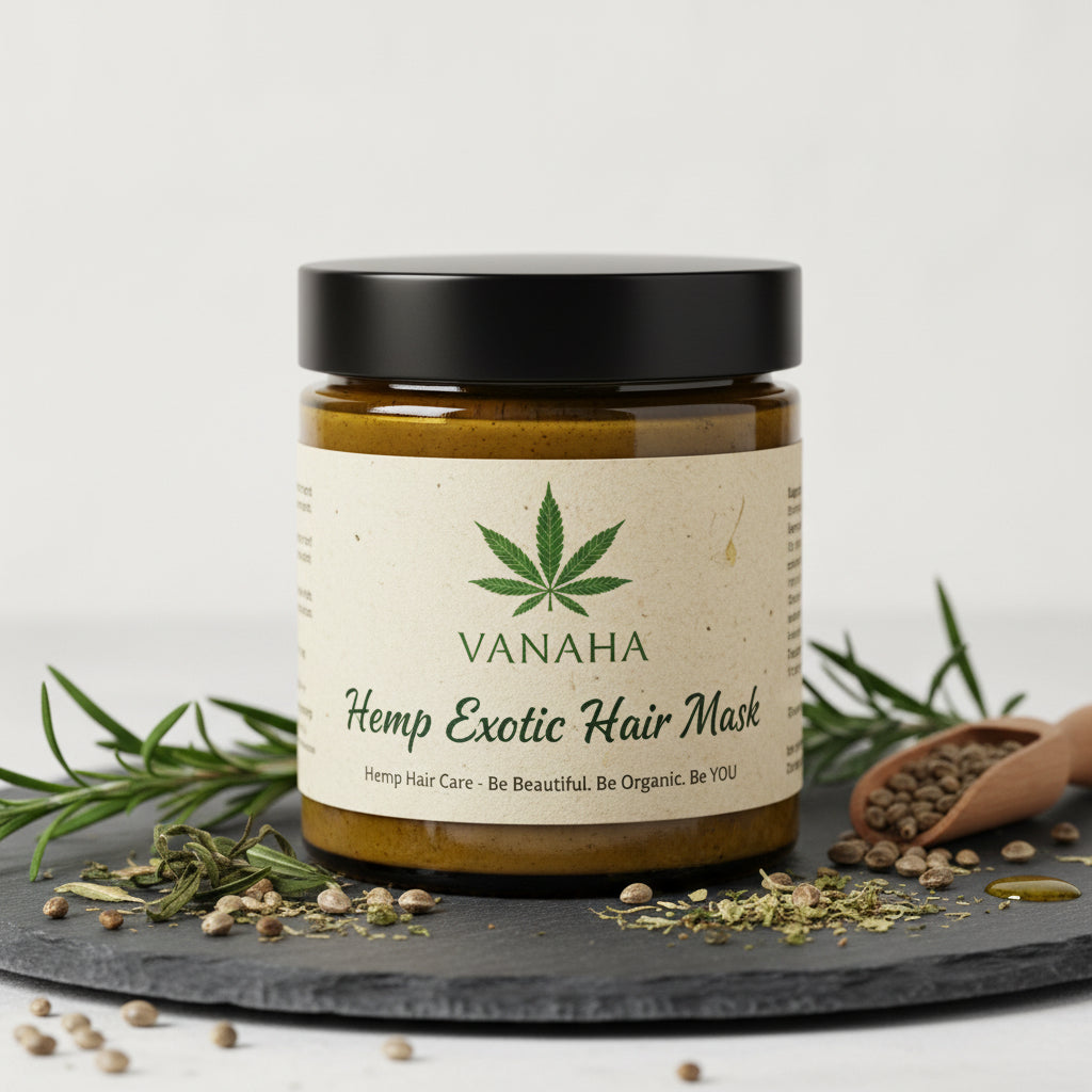 Hemp Exotic Hair Mask | Hemp & Camphor Care