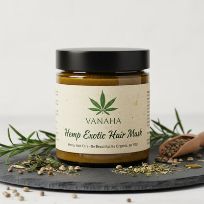 Hemp Exotic Hair Mask | Hemp & Camphor Care