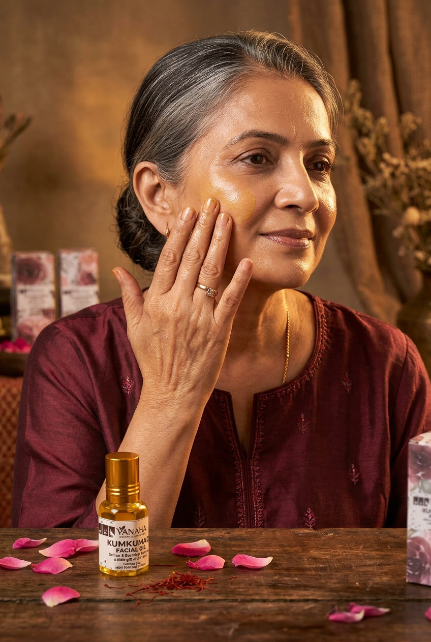 Kumkumadi Facial Oil | Saffron & Botanical Radiance | 6 ml