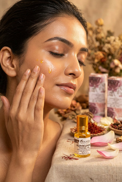 Kumkumadi Facial Oil | Saffron & Botanical Radiance | 6 ml
