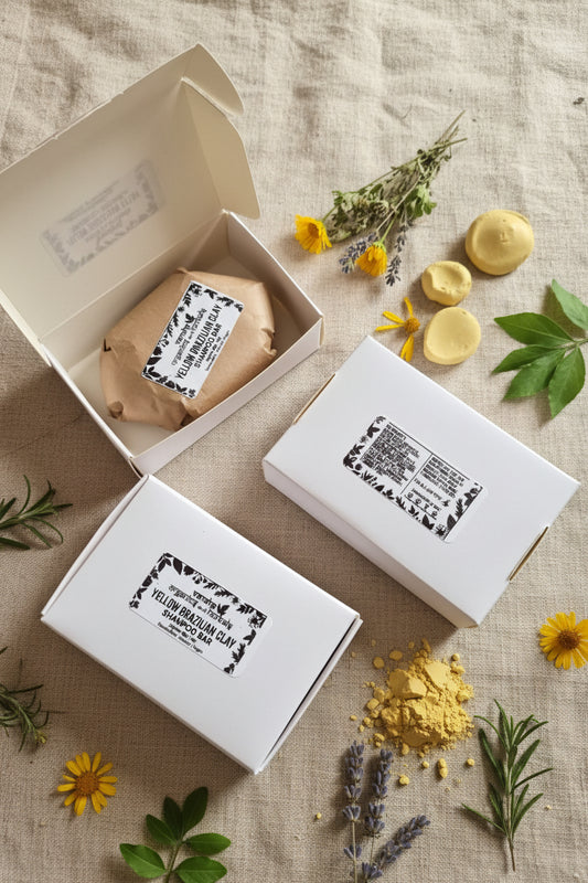 Aabha – Yellow Brazilian Clay Shampoo Bar