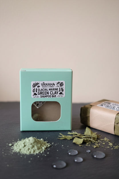Glacial Marine Green Clay shampoo bar