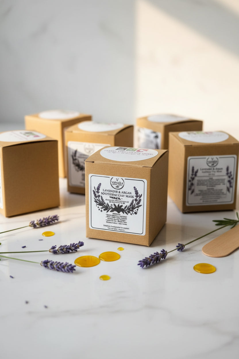 Lavender & Argan Soothing Clay Mask