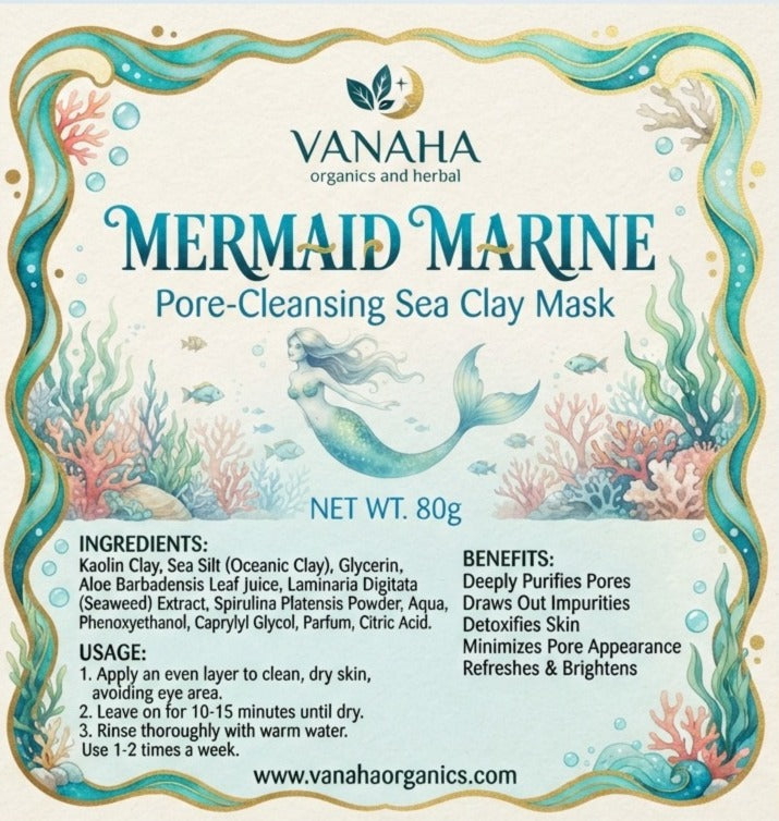 Mermaid Marine: Pore-Cleansing Sea Clay Mask
