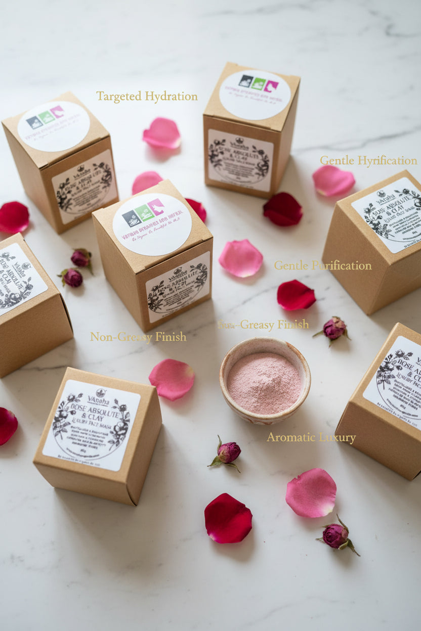 Rose Absolute & Clay Luxury Face Mask