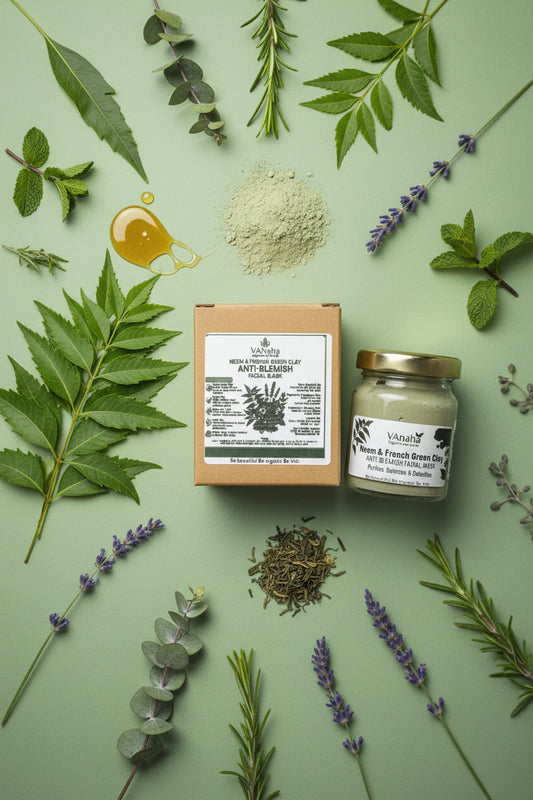 Neem & French Green Clay Anti-Blemish Facial Mask