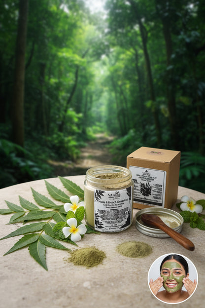 Neem & French Green Clay Anti-Blemish Facial Mask