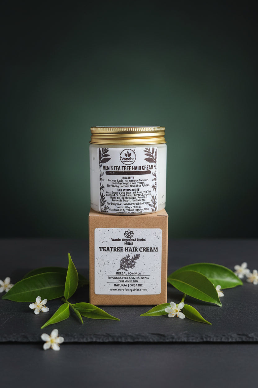 Mens TeaTree Hair Cream