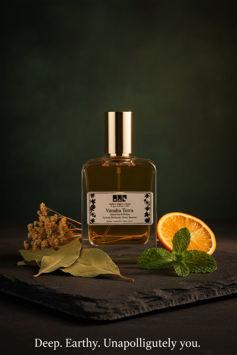 Vanaha Terra — Unisex Eau de Parfum (earthy, grounded, premium)