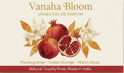 Vanaha Bloom — Unisex Eau de Parfum(earthy + premium)